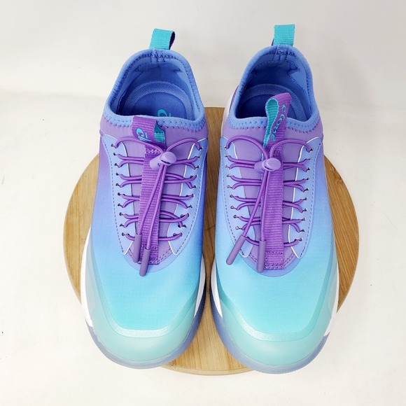 Clove Aeros Shoes Womens 7 Aurora Blue Purple Comfort Cushion Nursing Sneaker - Picture 4 of 13